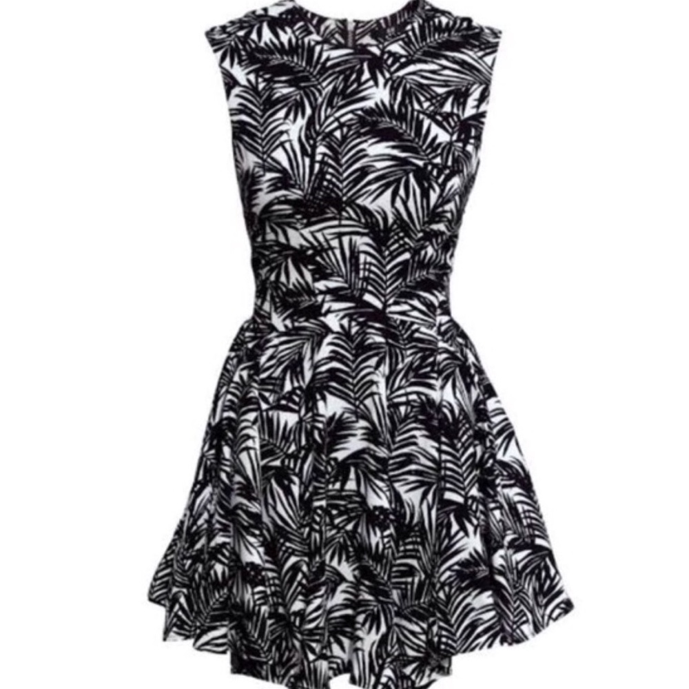 New H&M Leaf Dress